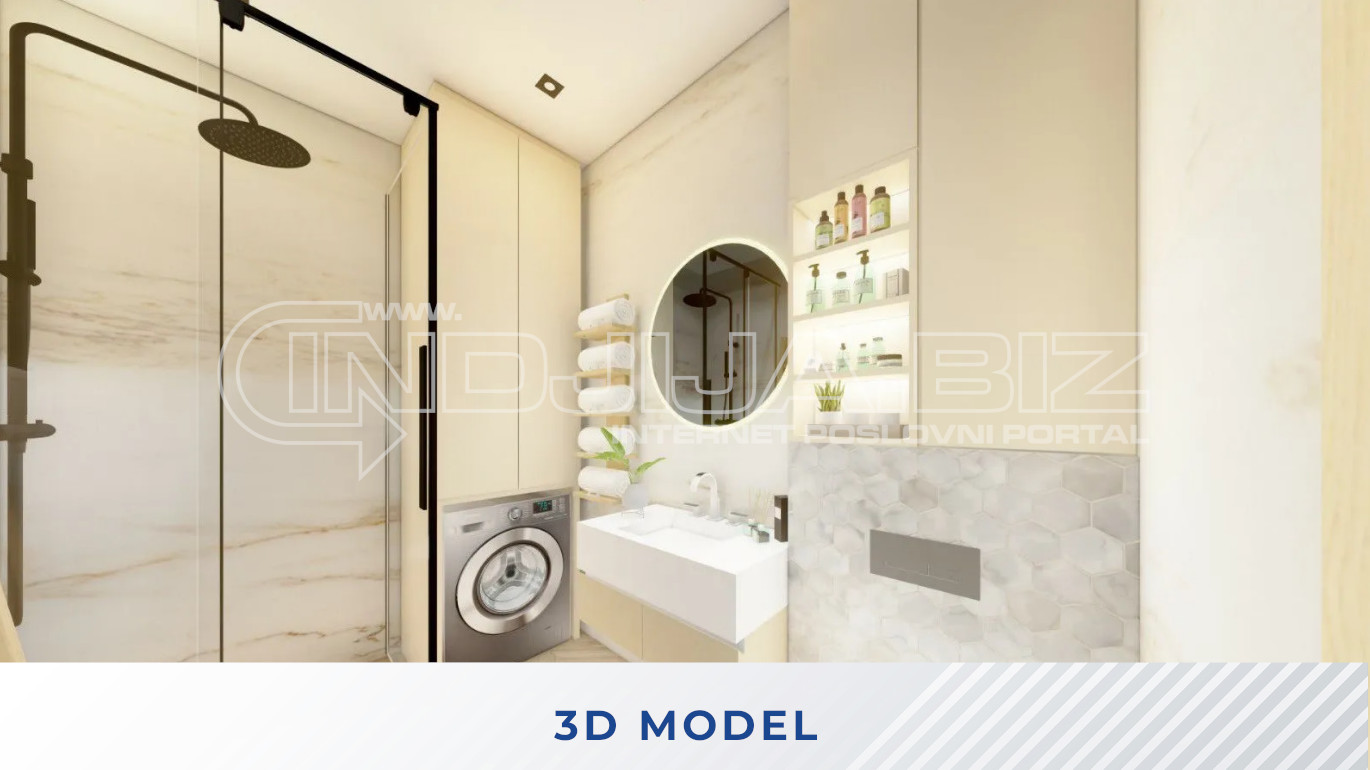 Kupatilo 3 D model stan na prodajju Indjija